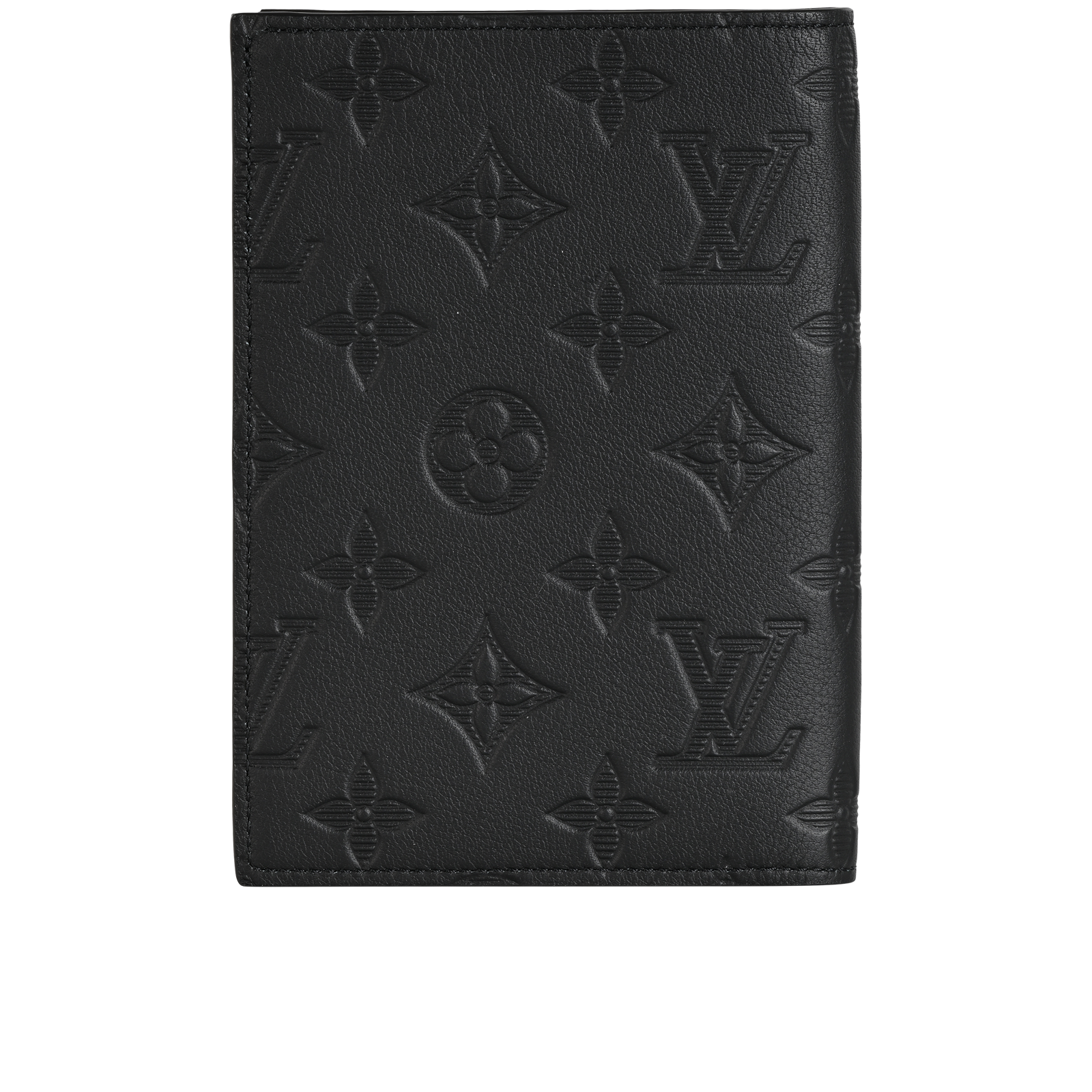 Louis Vuitton Passport Holder, &pound;295, Accessories, Black, Leather, Back view